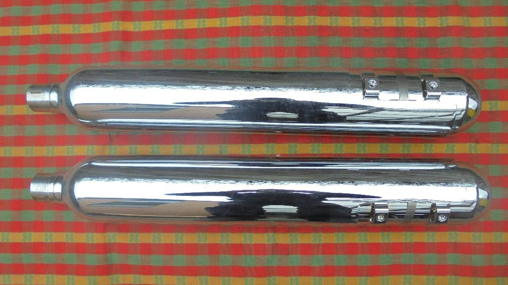 Harley Davidson uitlaten 180€  FLH modellen als nieuw, Motoren, Ophalen of Verzenden