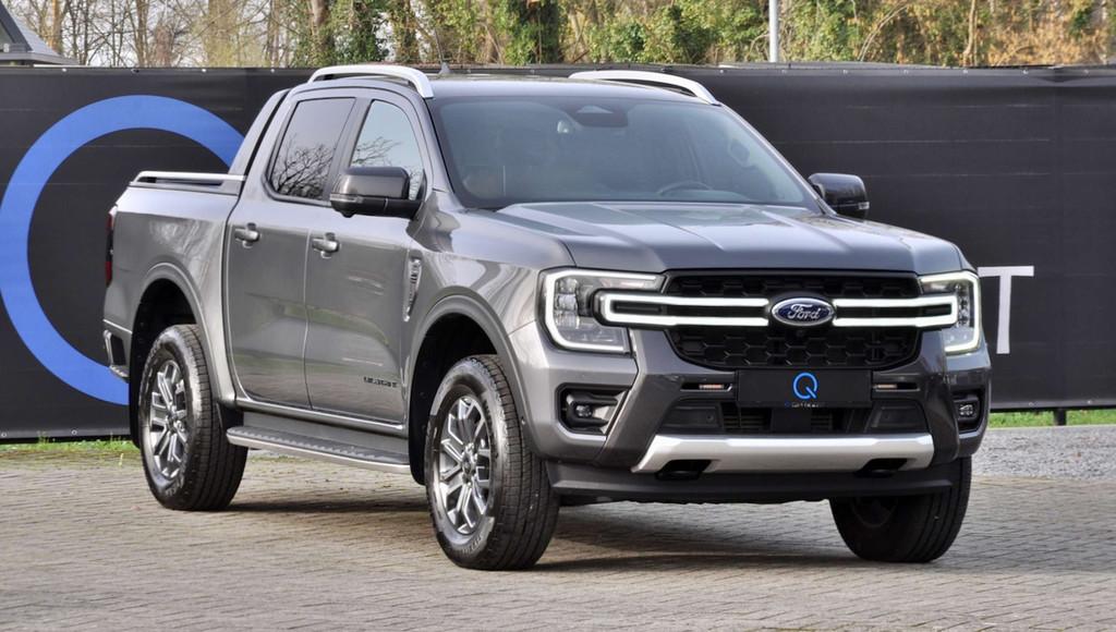 Ford Ranger 2.0 BITURBO WILDTRACK LEDGRILL 360 CAM KEYLESS, Autos, Ford, Entreprise, Achat, Ranger, Caméra 360°, 4x4, ABS, Caméra de recul