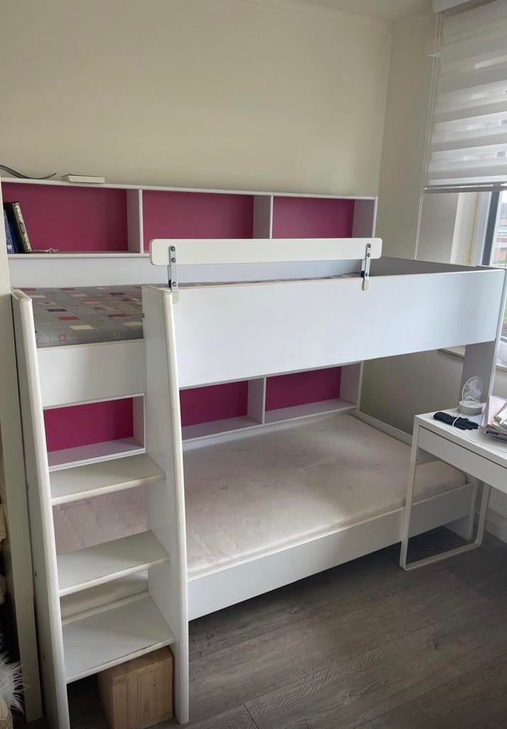 Stapelbed, Huis en Inrichting, Slaapkamer | Bedden, Ophalen, Zo goed als nieuw