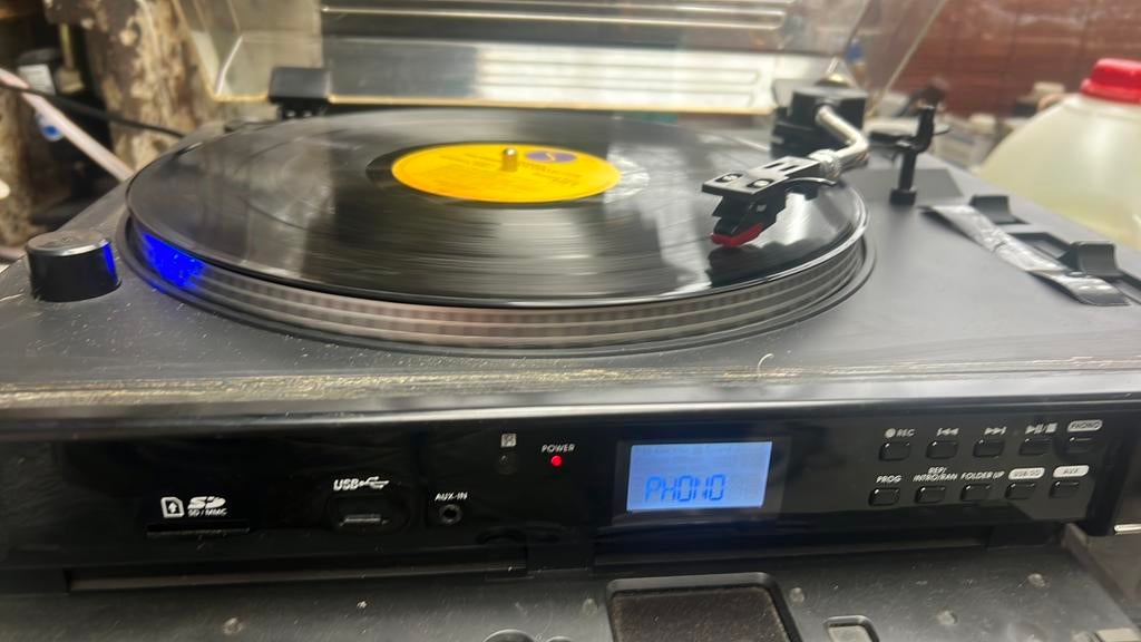 Platenspeler, Enlèvement, Comme neuf, Tourne-disque