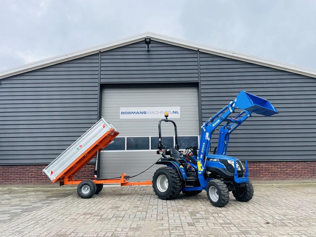 Boxer HT15 kipwagen / kipper NIEUW voor minitractor, Zakelijke goederen, Overige, Overige typen