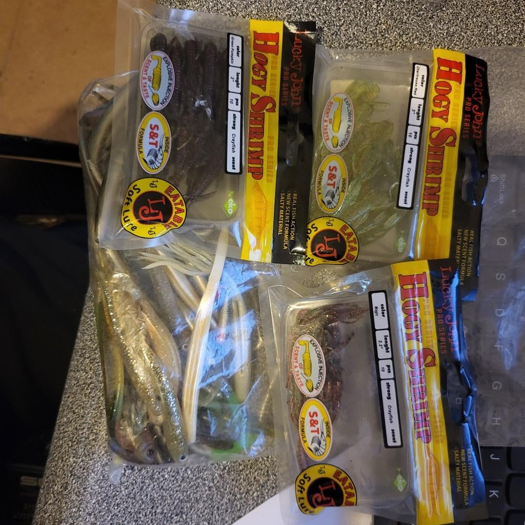 Shades voor roofvis, Watersport en Boten, Ophalen, Zo goed als nieuw, Werphengel