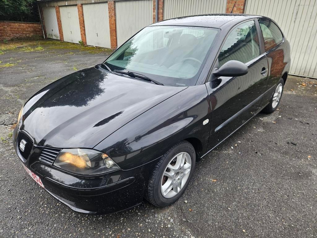 Seat Ibiza 1.2  Benzine  AIRCO, PARKEERSENSOR, Auto's, Stof, Zwart, Particulier, Parkeersensor