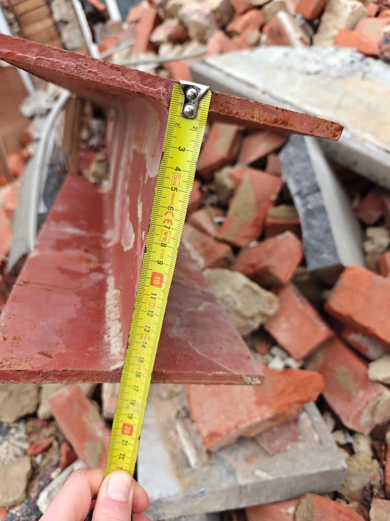 HEA 180 staalbalk 3,18m (±115 kg), Doe-het-zelf en Bouw, Metalen, Ophalen, Gebruikt, IJzer