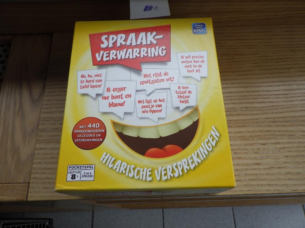 Spraakverwarring, Hobby en Vrije tijd, Gezelschapsspellen | Bordspellen, Ophalen, Nieuw, King
