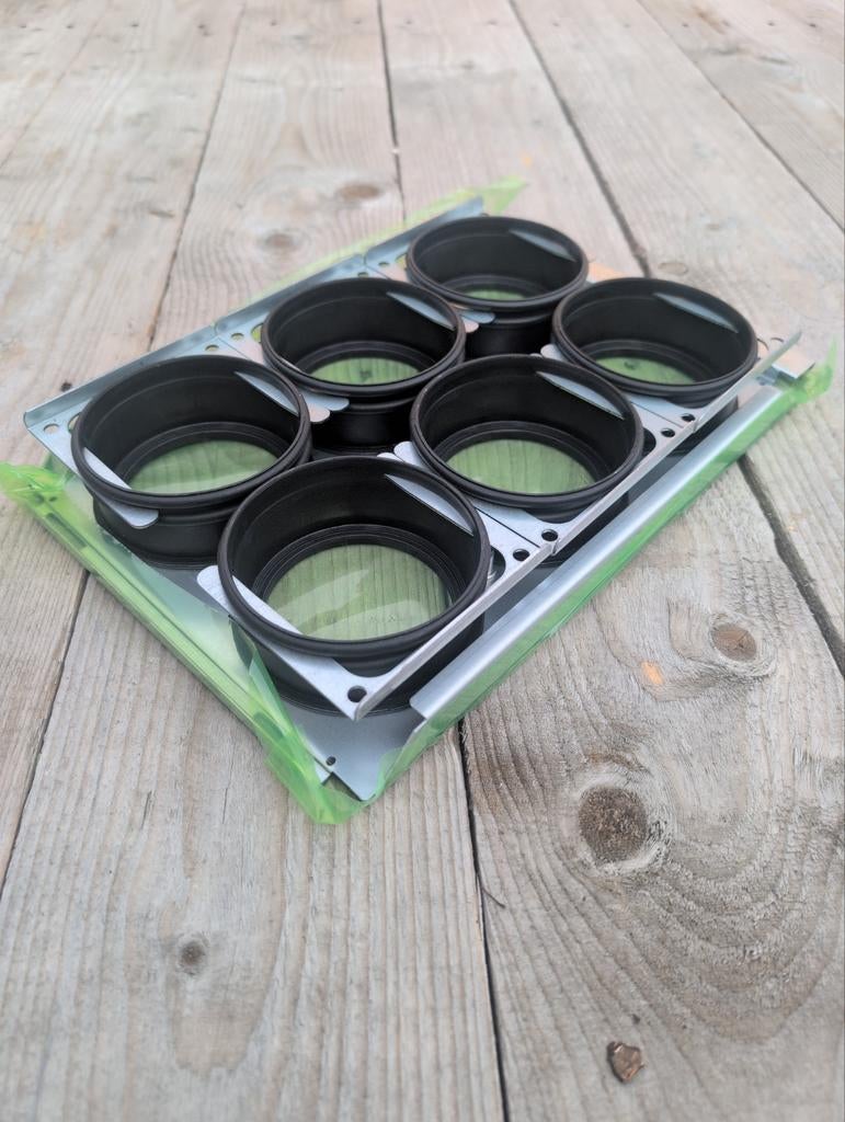 Zehnder ComfoWell - CW-M 320 - Plaque de montage 6xDN90, Bricolage & Construction, Ventilation & Extraction, Enlèvement ou Envoi