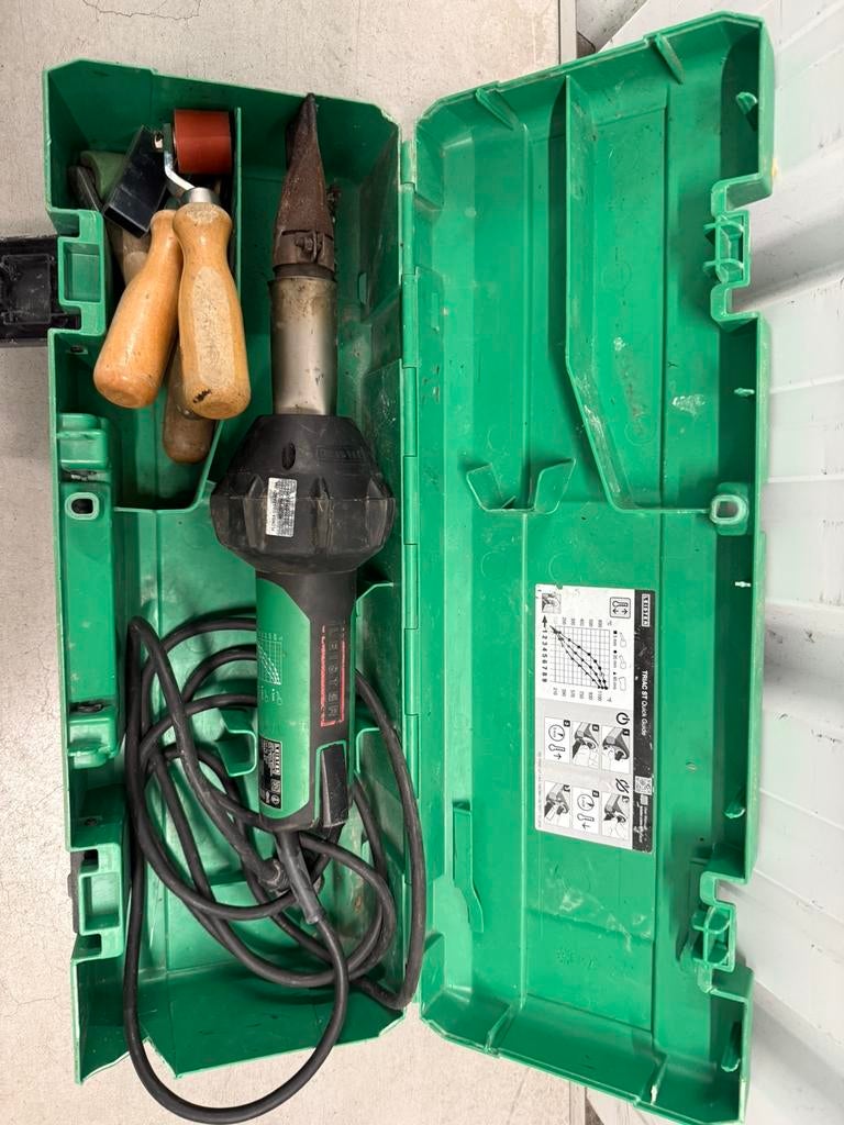 Leister triac st hetelucht lasapparaat, Ophalen, Zo goed als nieuw