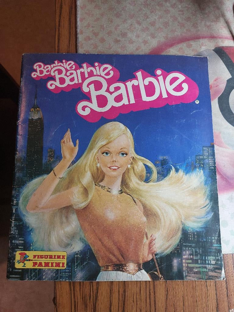 Livre Panini Barbie de 1983, Enlèvement, Utilisé, Barbie