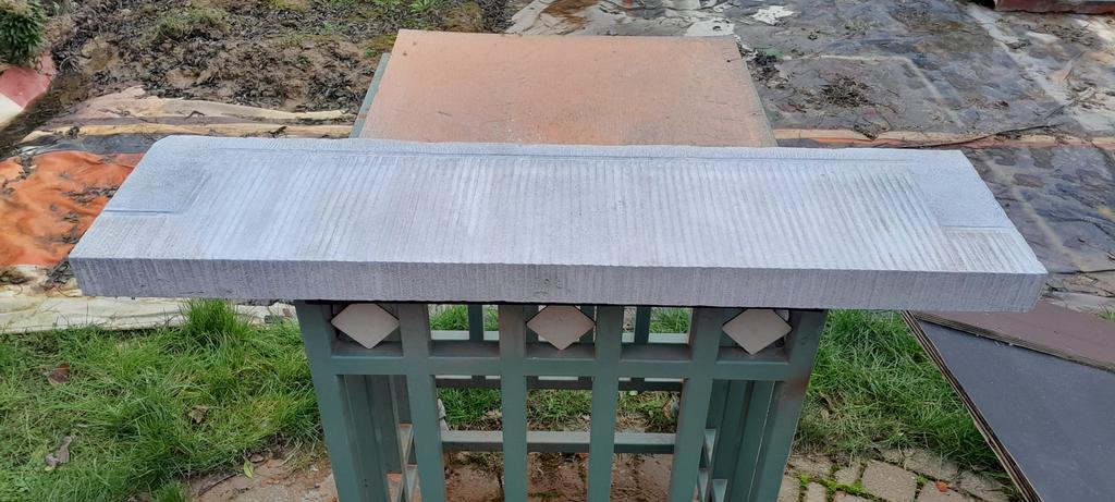 Seuil en pierre bleu de 96cm x 23,5cm, Bricolage & Construction, Enlèvement, Comme neuf, Bleu