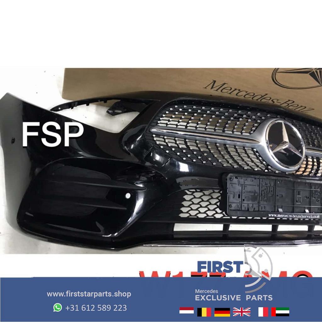W177 AMG BUMPER ZWART + DIAMOND GRIL COMPLEET A35 ORIGINEEL, -, -, Avant, -