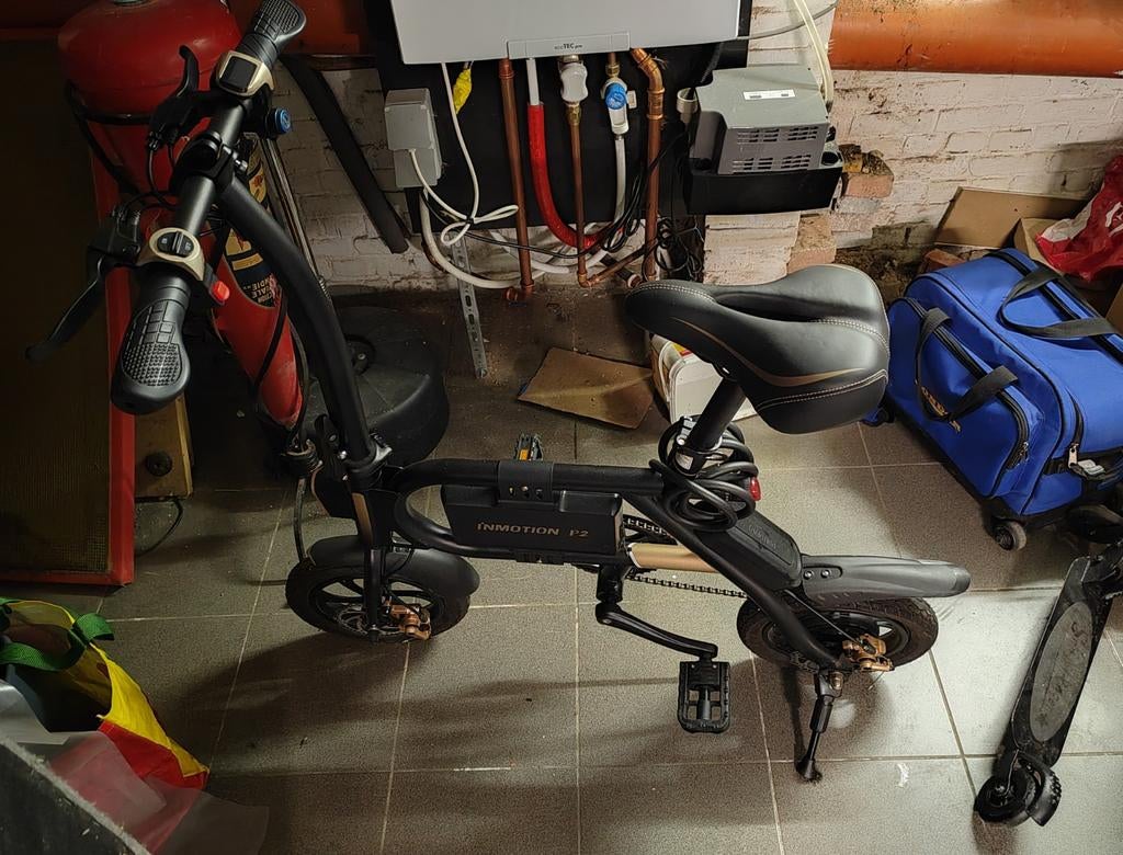 Inmotion elektrische plooi fiets, Fietsen en Brommers, Ophalen