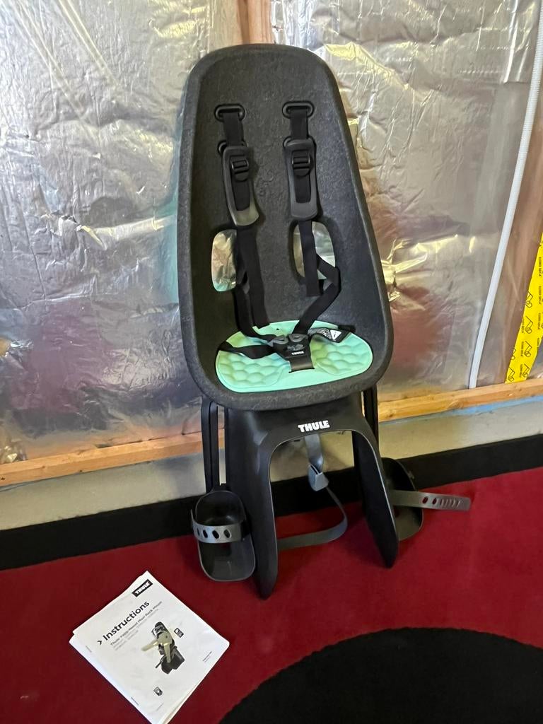 Fiets stoel Thule Yepp Nexxt Maxi Mint, Fietsen en Brommers, Ophalen, Achterzitje