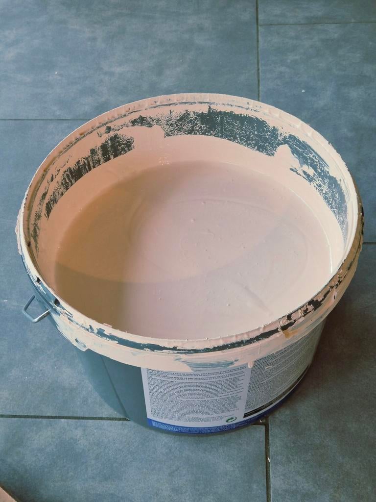 Muurverf 8L lichtroze, Doe-het-zelf en Bouw, Ophalen