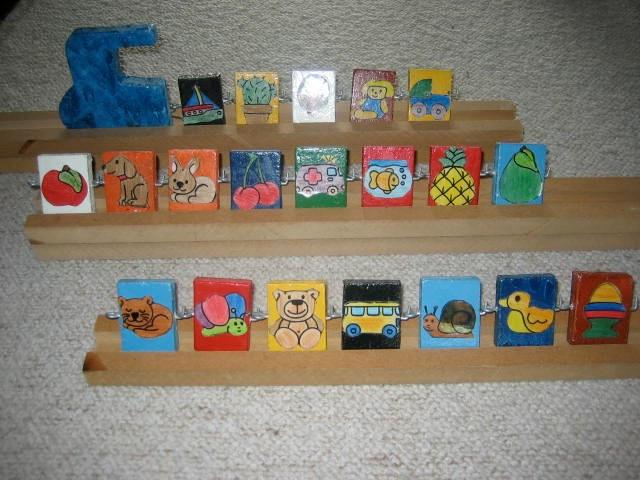 Houten treintje, Kinderen en Baby's, Speelgoed | Houten speelgoed, Ophalen, Gebruikt