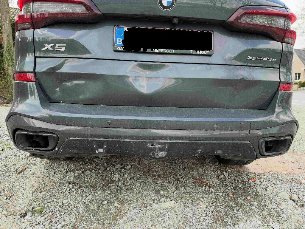 BMW X5 E45, Automaat, Blauw, Leder, Bruin