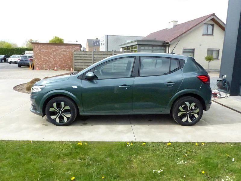 Dacia Sandero Expression, camera, PDC achter, Android Auto,, Auto's, Dacia, Automaat, Stof, Gebruikt, Bedrijf