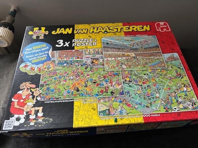 Puzzel Jan Van Haasteren  3 stuks, Hobby en Vrije tijd, Ophalen of Verzenden, Gebruikt