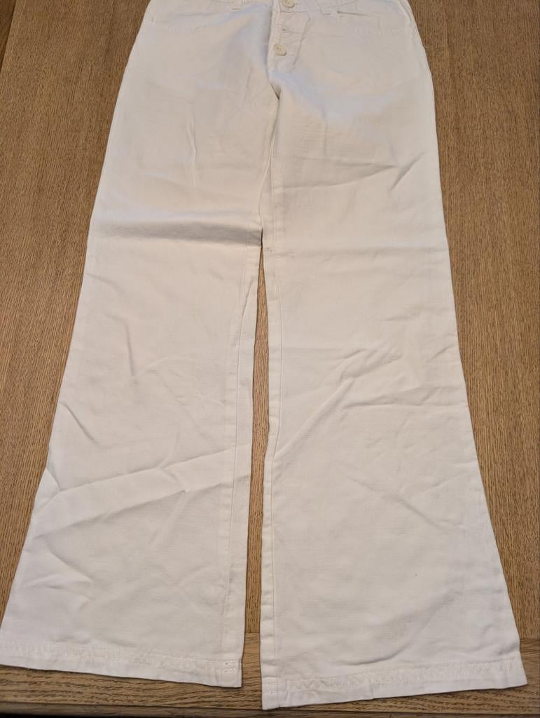Pantalon en lin blanc CKS pour fille de 12 ans, Pantalon, Enlèvement ou Envoi, Cks, Comme neuf