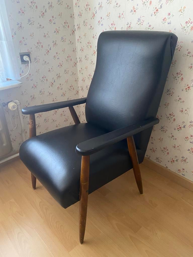 Lederen fauteuille / relax / zetel, Ophalen, Zo goed als nieuw