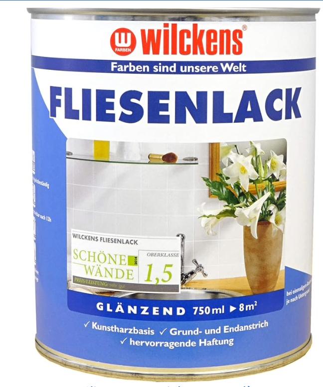 Wilckens 11992000050 - Vernis de four, couleur : blanc, Enlèvement, Comme neuf, Carrelage mural