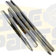 Fiat 500X (9/18-) sierlijstset (4x) op portierstootlijsten (, Autos : Pièces & Accessoires, Neuf, Arrière, -, -