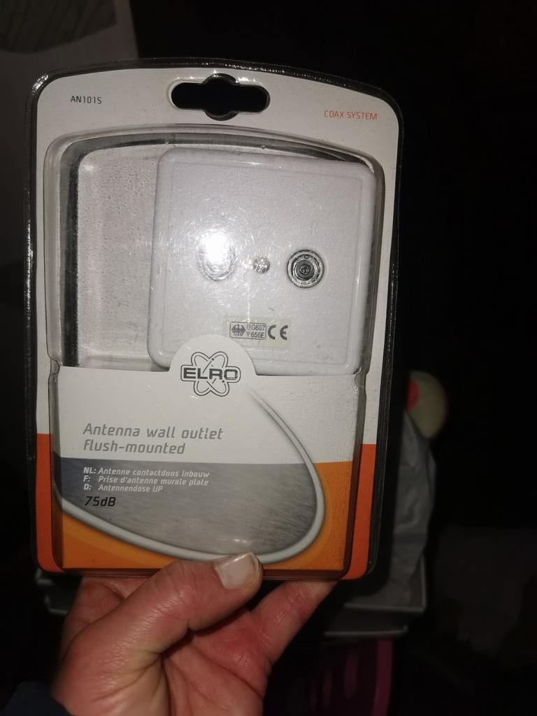 Antena contractdoos inbouw coax, Ophalen of Verzenden