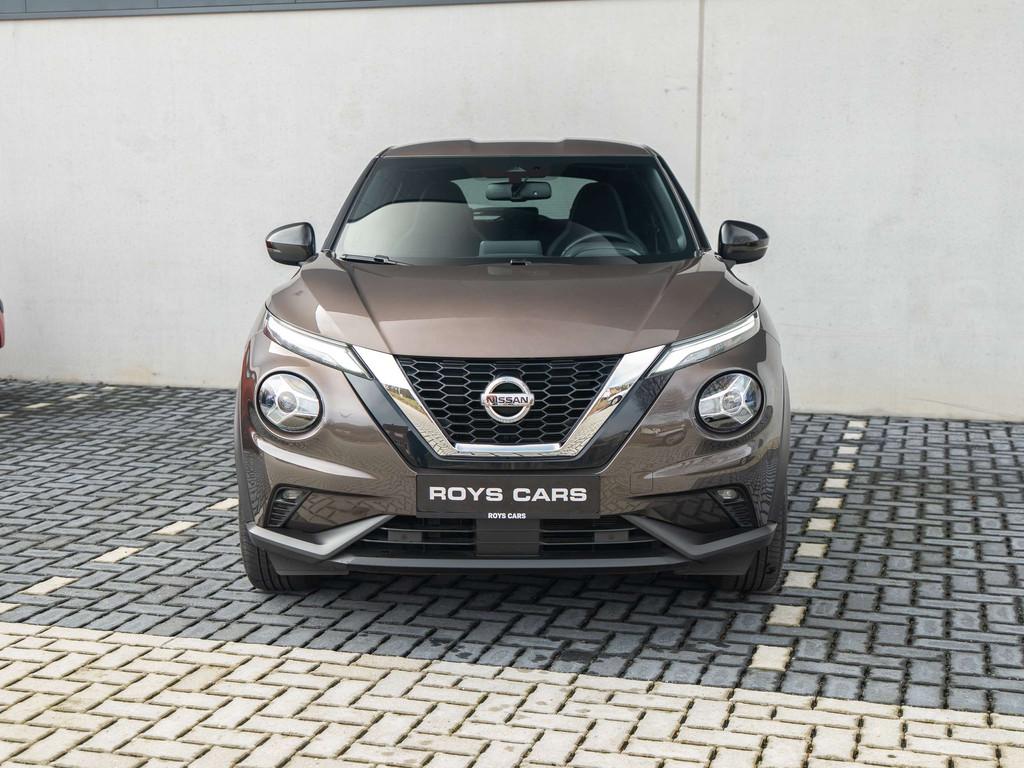 Nissan Juke Juke 1.0 DIG-T 2WD Acenta DCT (EU6AP) (bj 2021), Auto's, Stof, Gebruikt, Bruin, 1725 kg