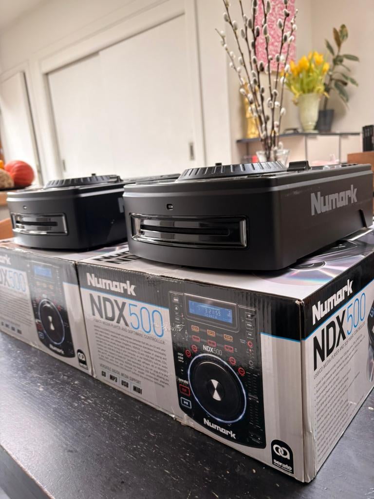 Te koop: 2 Numark NDX500 professionele DJ media spelers., Ophalen, Zo goed als nieuw, Numark