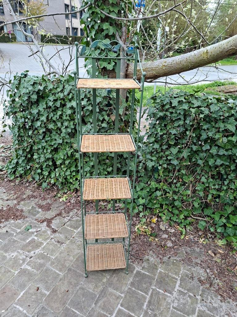 Vintage opblakbaar rekje, Ophalen