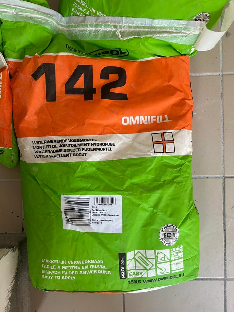 Voegmortel waterwerend, Ophalen, Zo goed als nieuw