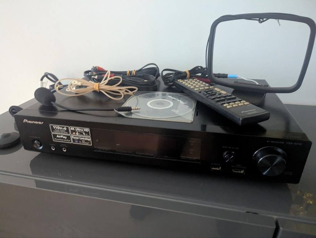 Pioneer VSX-S510 – Ampli Home Cinéma Slim, Enlèvement ou Envoi