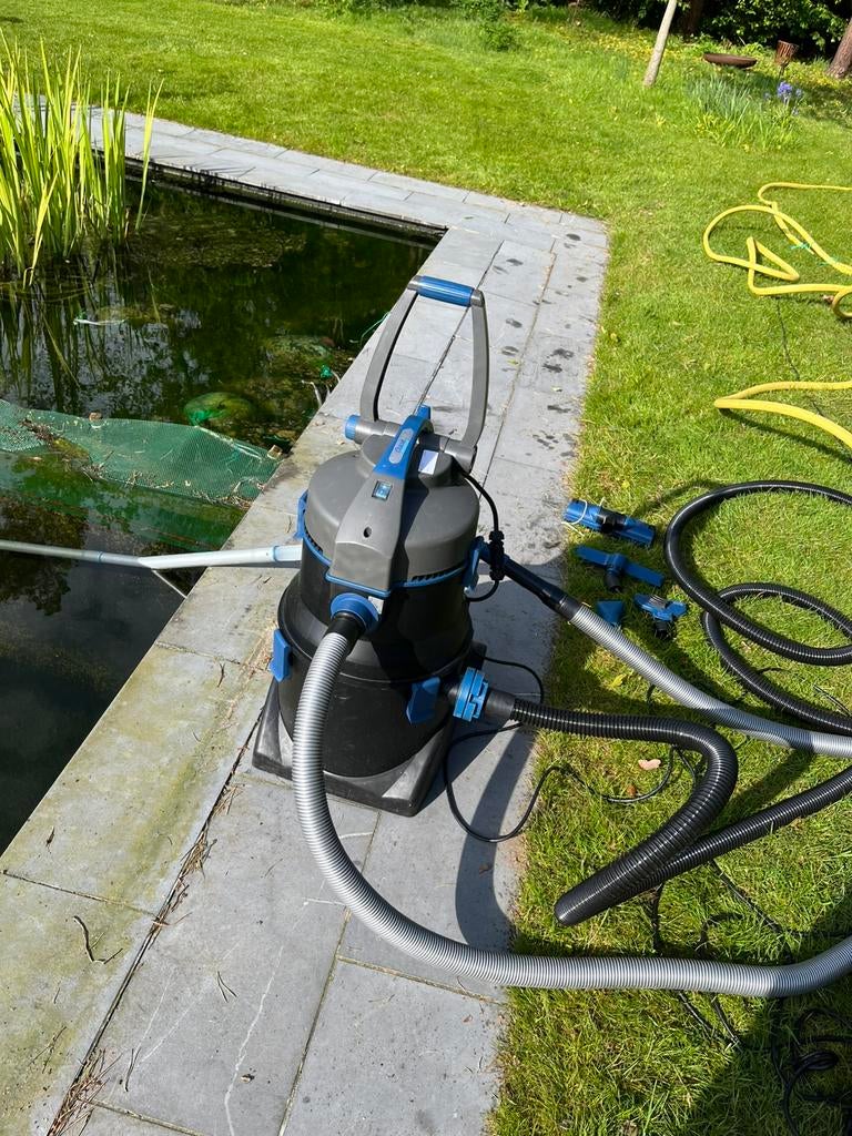 Pondovac Oase waterstofzuiger te huur, Jardin & Terrasse, Enlèvement, Comme neuf, Aspirateur de bassin