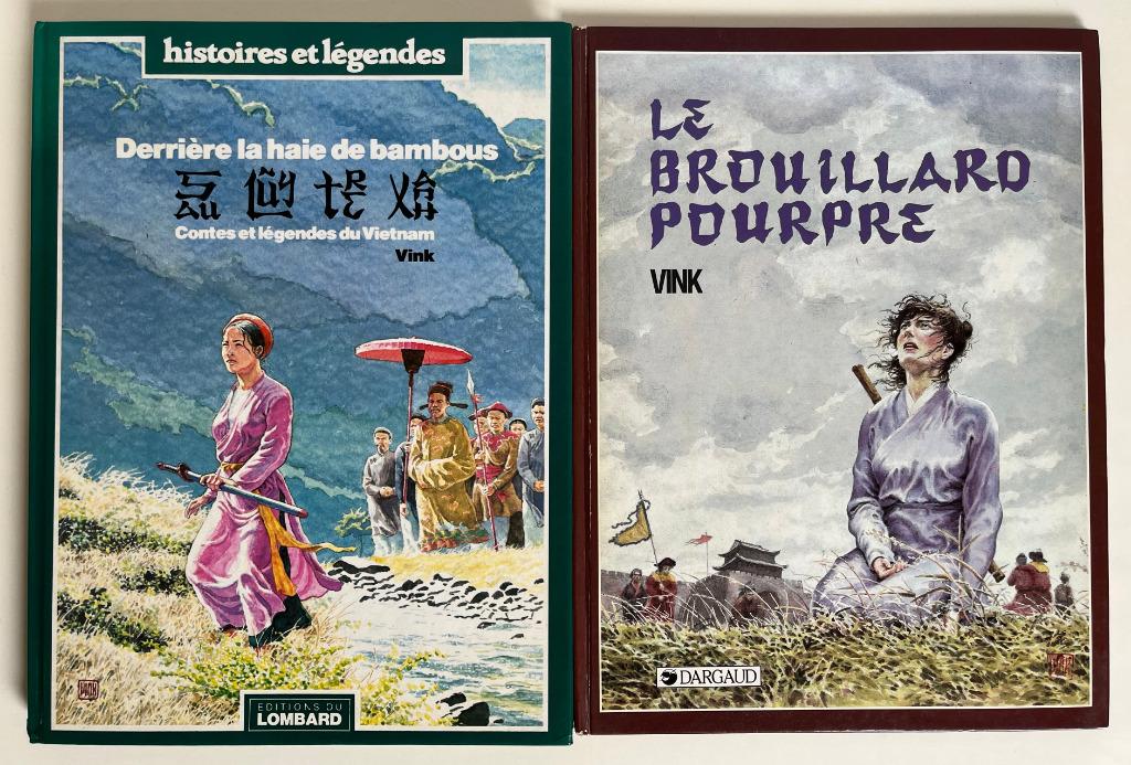 Vink - La Haie de bambous & Brouillard Pourpre- EO 1983/1988, Envoi, Vink