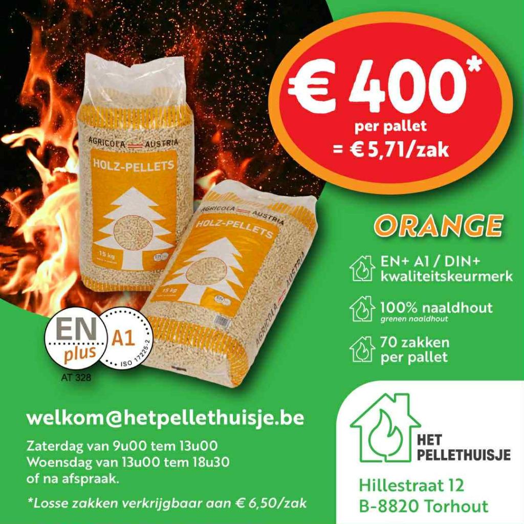 Agricola Pellets, Tuin en Terras, Ophalen, Nieuw