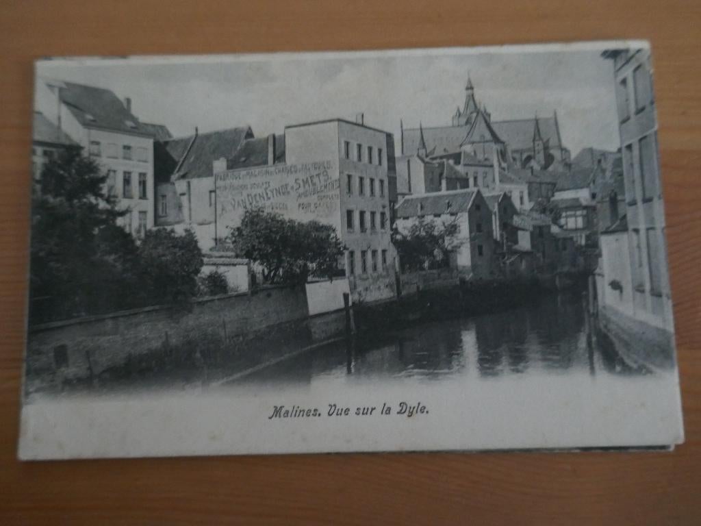 mechelen malines vue sur la dyle, Ophalen of Verzenden, Gelopen, Antwerpen