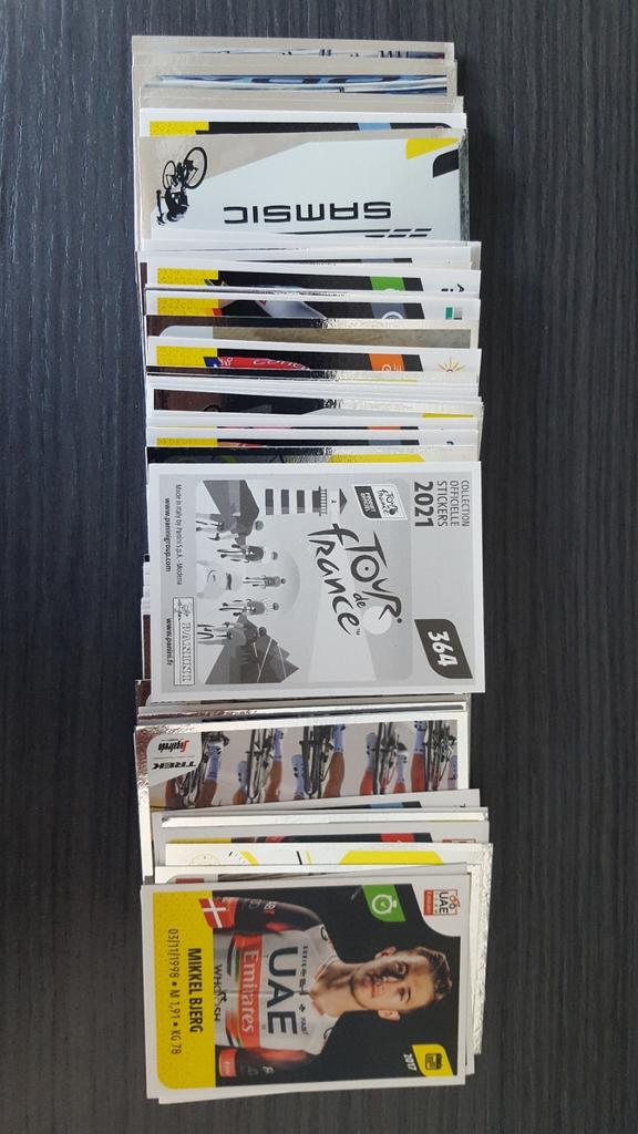 Panini Tour de France 2021, Verzamelen, Stickers, Zo goed als nieuw, Ophalen of Verzenden