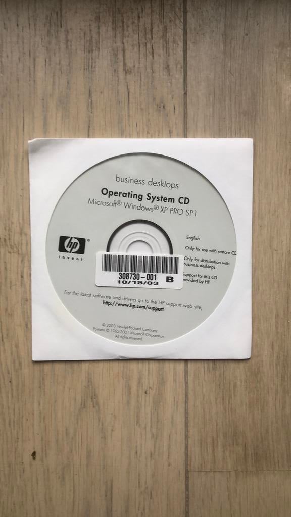 Cd-rom Operating system cd. English., Computers en Software, Ophalen, Zo goed als nieuw, Windows
