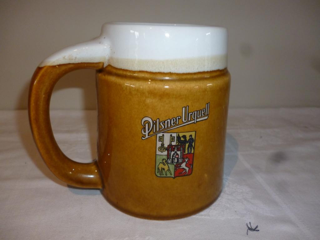 Bierpot PILSNER URQUELL van Ditmar Urbach keramiek kruik, Ophalen