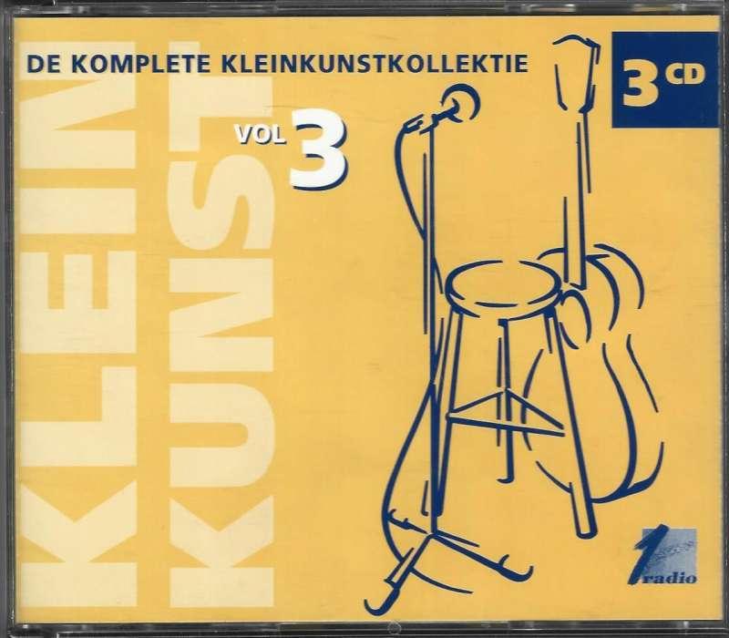 3 CD De Komplete Kleinkunstkollektie Vol 3, Ophalen of Verzenden, Zo goed als nieuw, Pop