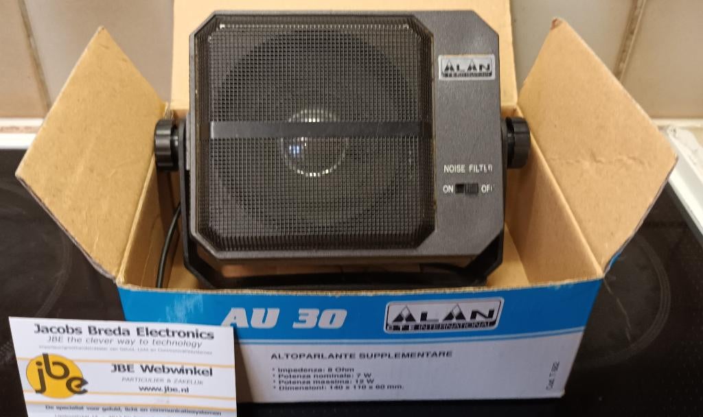 Midland Alan AU-30 CB Speaker T682, als nieuw in de doos., Telecommunicatie, Zenders en Ontvangers, Ophalen of Verzenden, Zo goed als nieuw