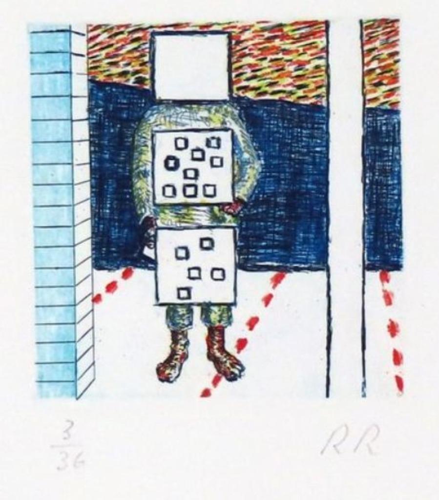 Roger Raveel - Waarom - complete uitgave met 4x ets, Antiek en Kunst, Ophalen of Verzenden