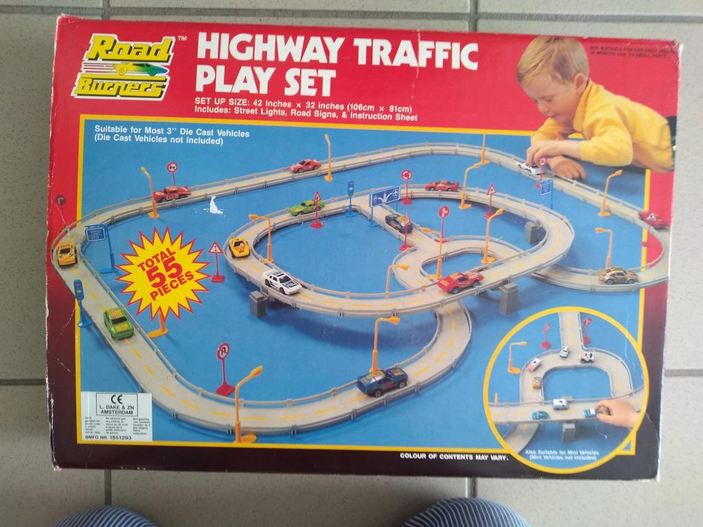 Vintage autobaan, Enfants & Bébés, Jouets | Circuits, Autres marques, Enlèvement, Manuelle, Circuit