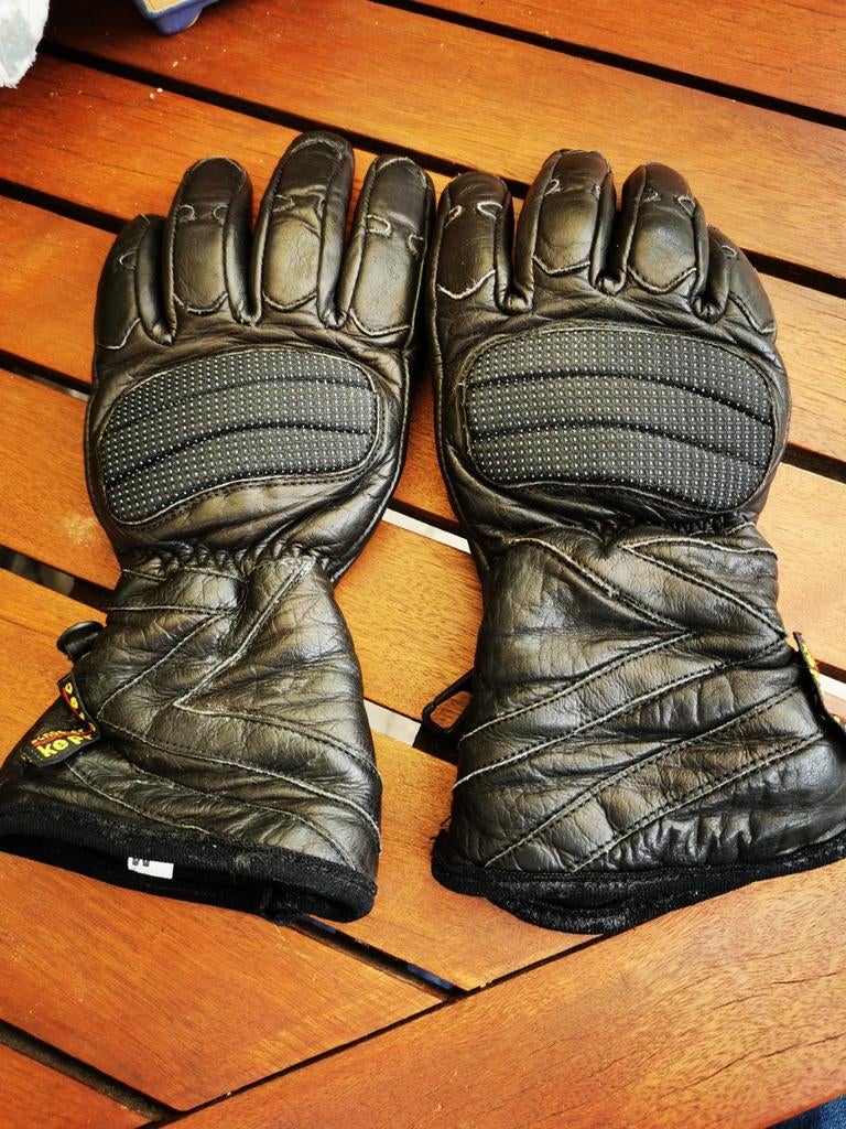 Gants en cuir taille moyenne, Motos, Koprotec, Seconde main, Gants, Femmes