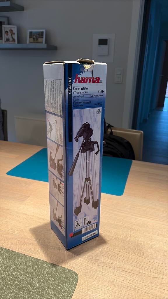 Hama Pied photo-video "Traveller 4", tête 3D, Ophalen of Verzenden