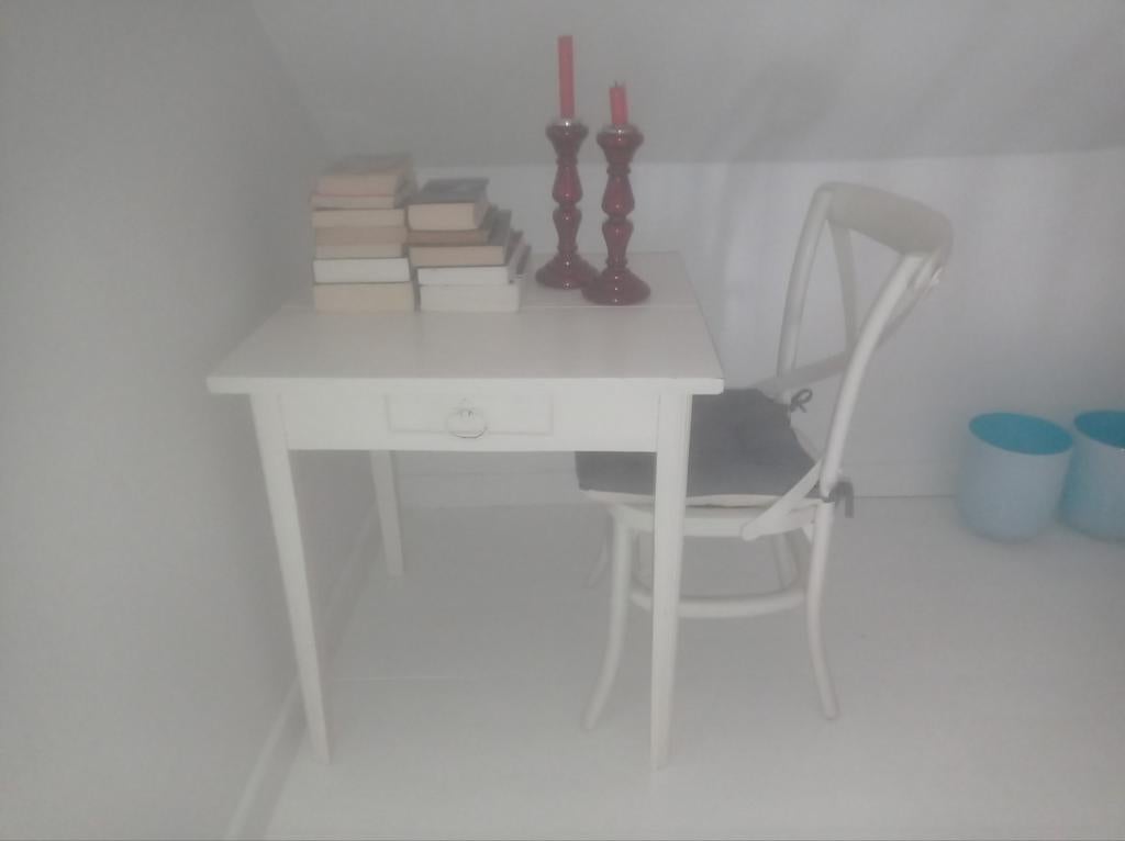 Très ancienne table et chaise Flamant, Enlèvement ou Envoi