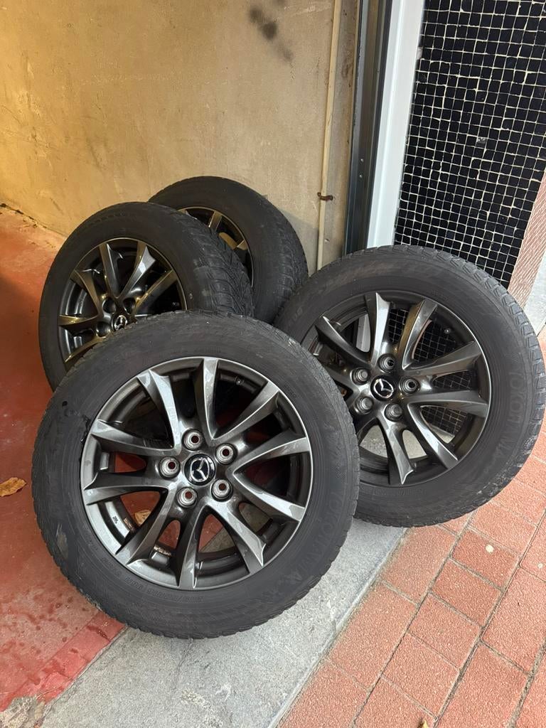 Kit Hiver Mazda 205/60R16 96H M-S, Autos : Pièces & Accessoires, Pneus & Jantes, Pneus et Jantes, 16 pouces, 205 mm, Enlèvement