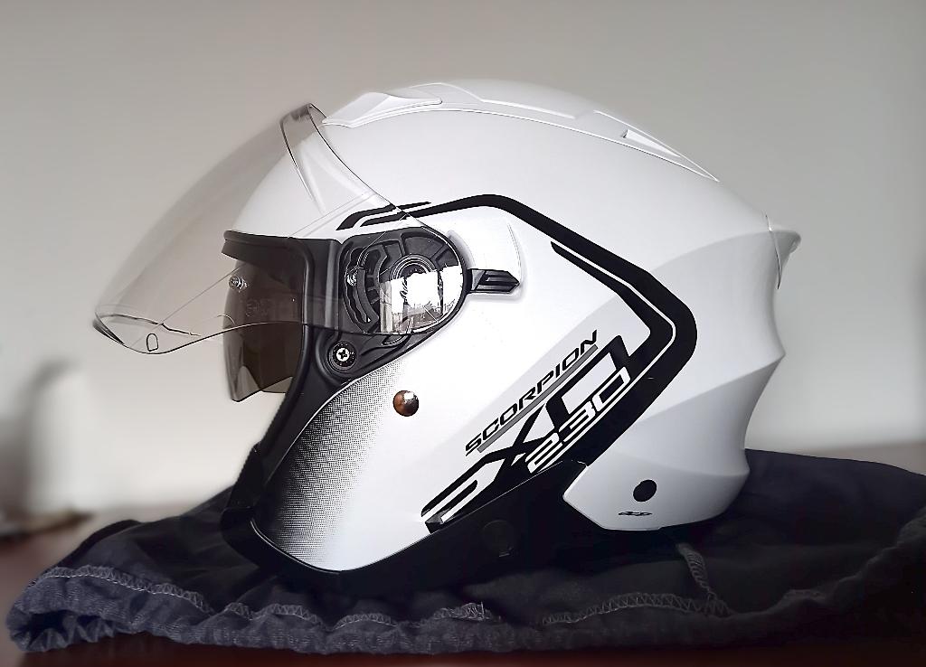Scorpion EX0-230 Cit-e jethelm, Motoren, Kleding | Motorhelmen, Heren, Jethelm, M, Overige merken, Nieuw met kaartje, Ophalen