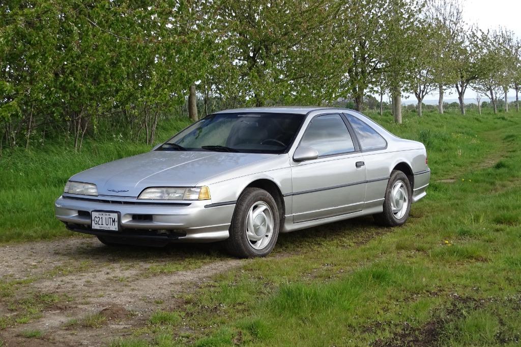 Ford Thunderbird Coupé suralimenté 1989 ex-Aston Martin, Autos, Argent ou Gris, Achat, 155 kW, 3780 cm³