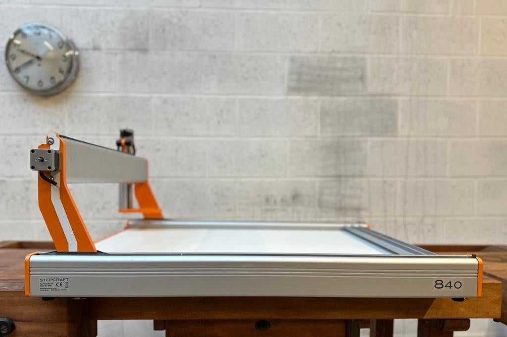 Stepcraft D840 CNC-freesmachine, Doe-het-zelf en Bouw, Gereedschap | Freesmachines, Gebruikt, Ophalen of Verzenden, Bovenfrees