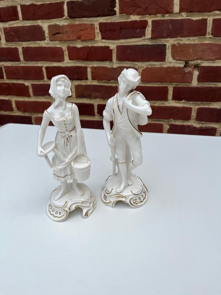 Goebel 2 rokoko figuren, Verzamelen, Beelden en Beeldjes, Ophalen of Verzenden, Zo goed als nieuw